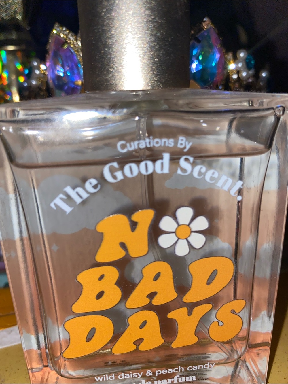 The Good Scent, No Bad Days Body Spray, 3.4 oz, Peach 🍑 Candy Wild Daisy